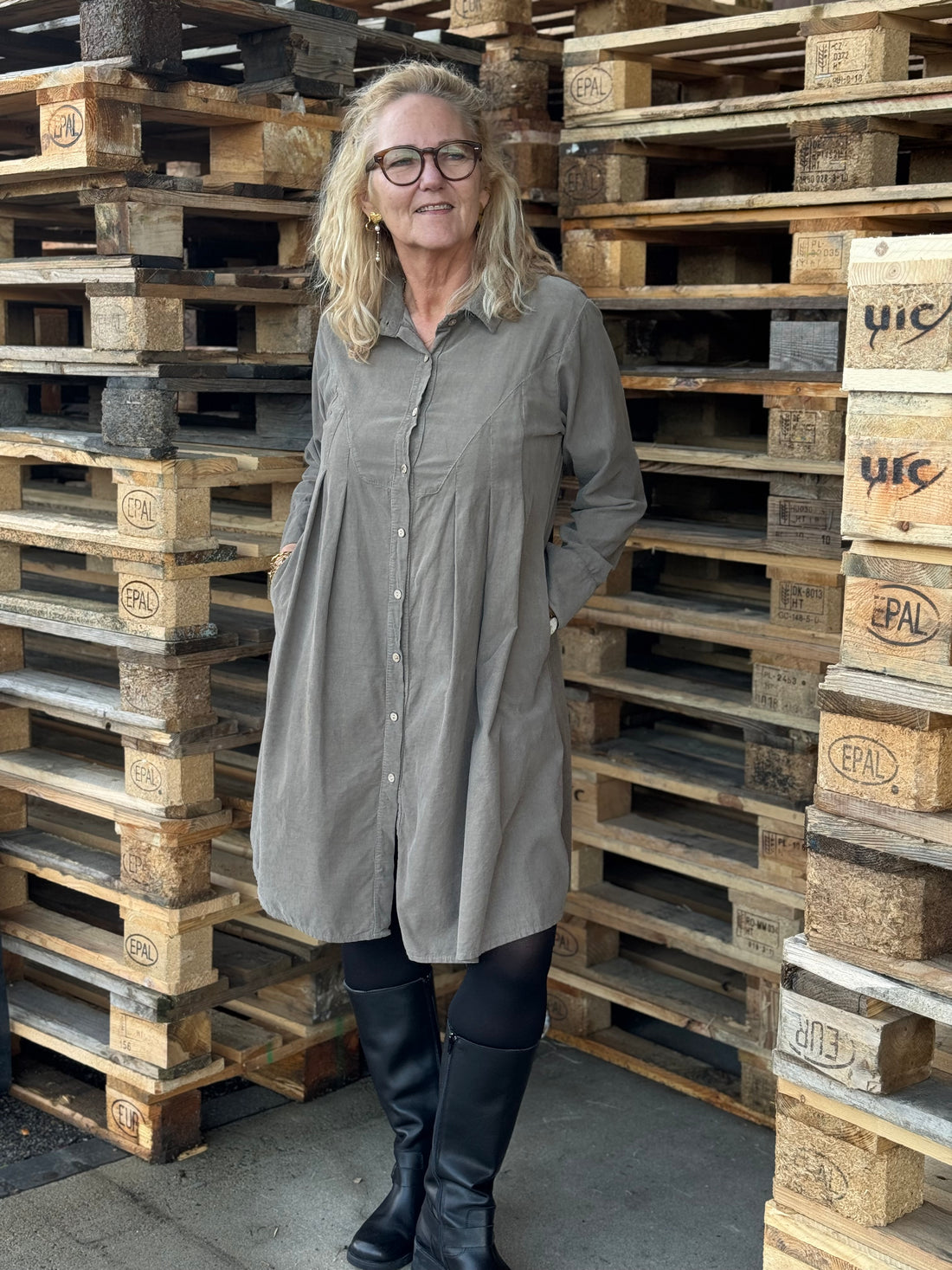 Marta du château Gunvor Dress - Fango