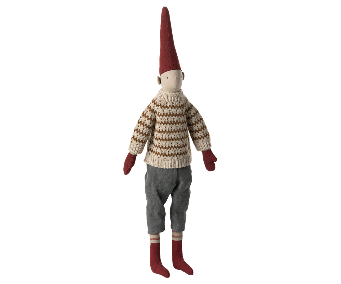 Maileg Nisse Dreng, str. 3 - Strikket Sweater