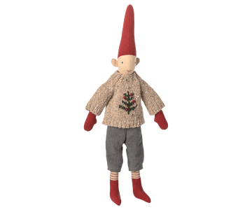 Maileg Nisse Dreng, str. 2 - Strikket Sweater