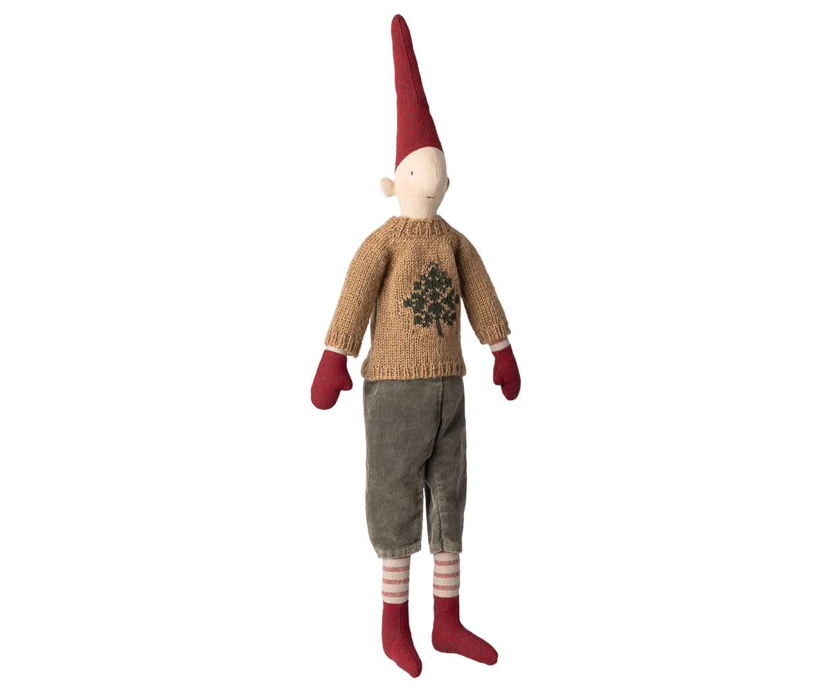 Maileg Nisse Dreng, str. 3 - Bukser & Strikket Sweater