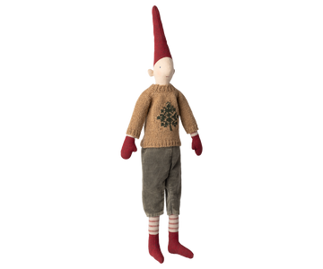 Maileg Nisse Dreng, str. 3 - Bukser & Strikket Sweater
