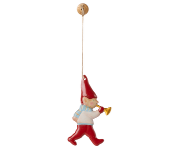 Maileg Metalophæng, Nisse - Trompet