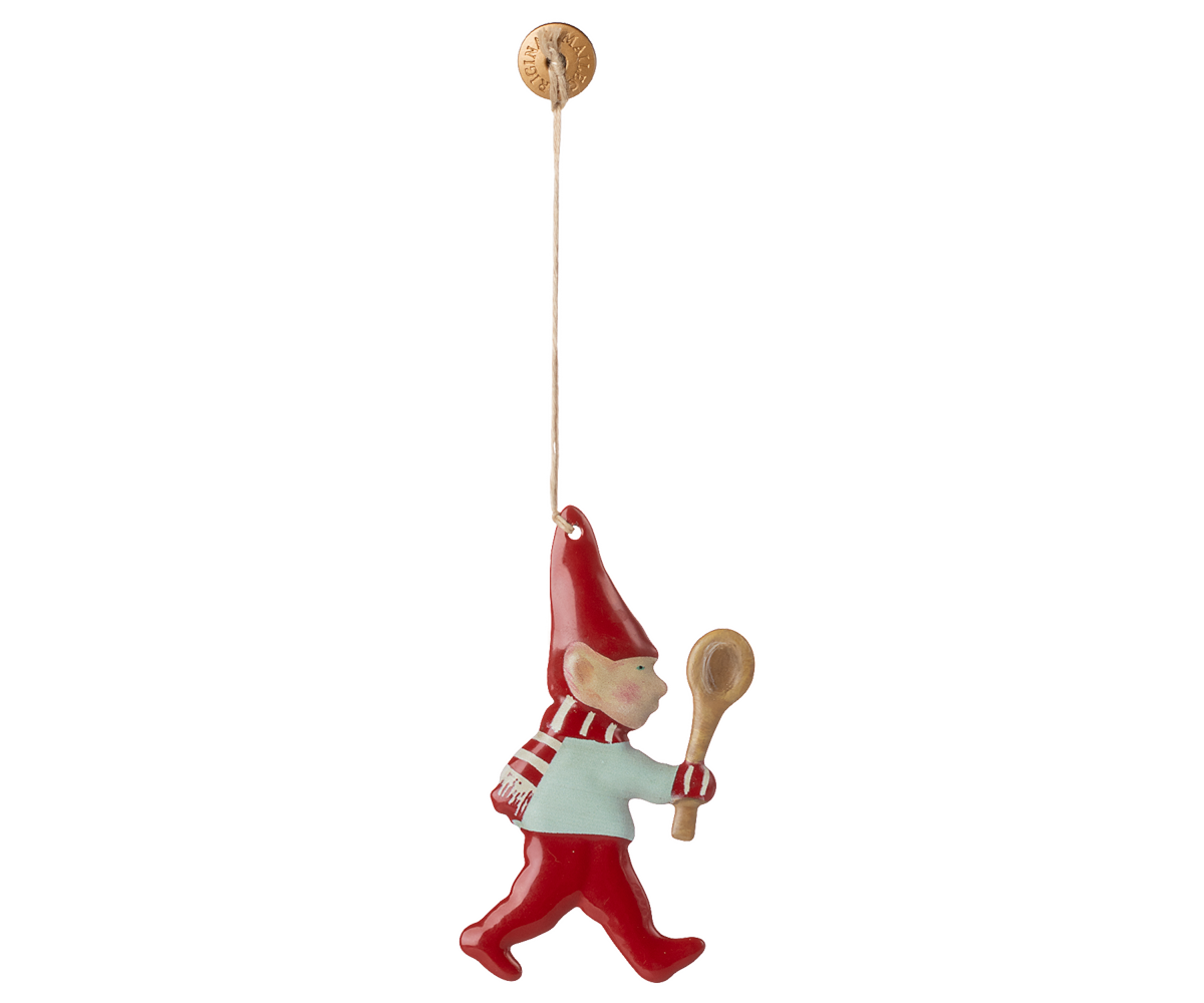 Maileg Metalophæng, Nisse - Ske