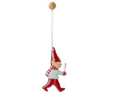Maileg Metalophæng, Nisse - Stearinlys