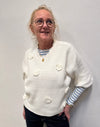 Nümph Marsie SS Pullover - Cloud Dancer