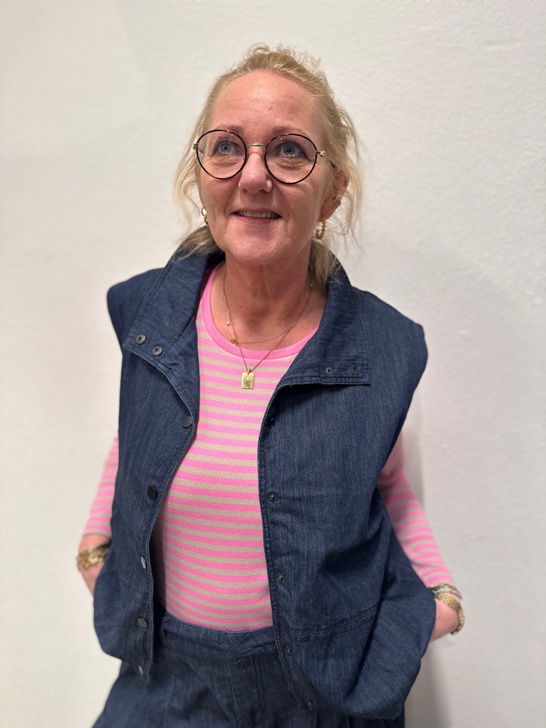 Nümph Melany LS Blouse - Fuchia Pink