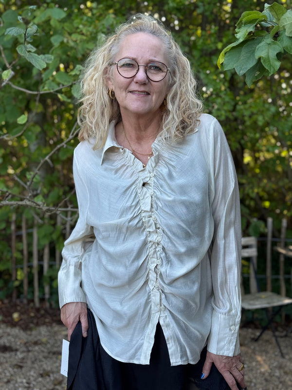 Nü Denmark Ellen Shirt - Bone