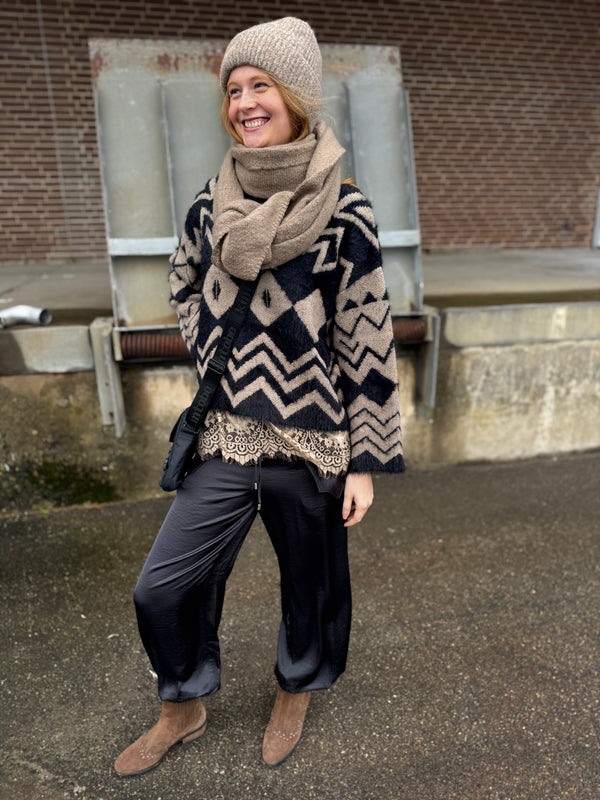 Marta du château Sunny Scarf - Fango