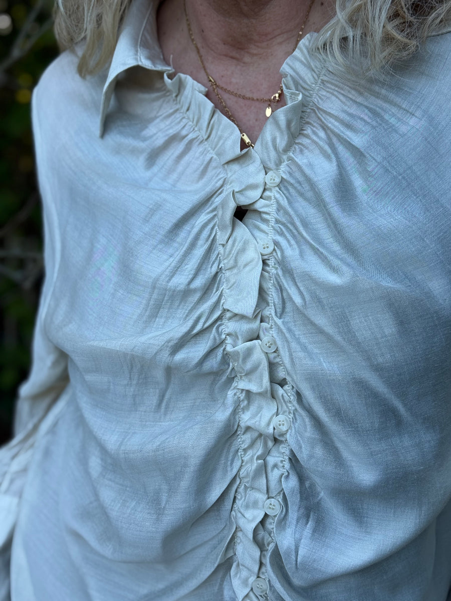 Nü Denmark Ellen Shirt - Bone