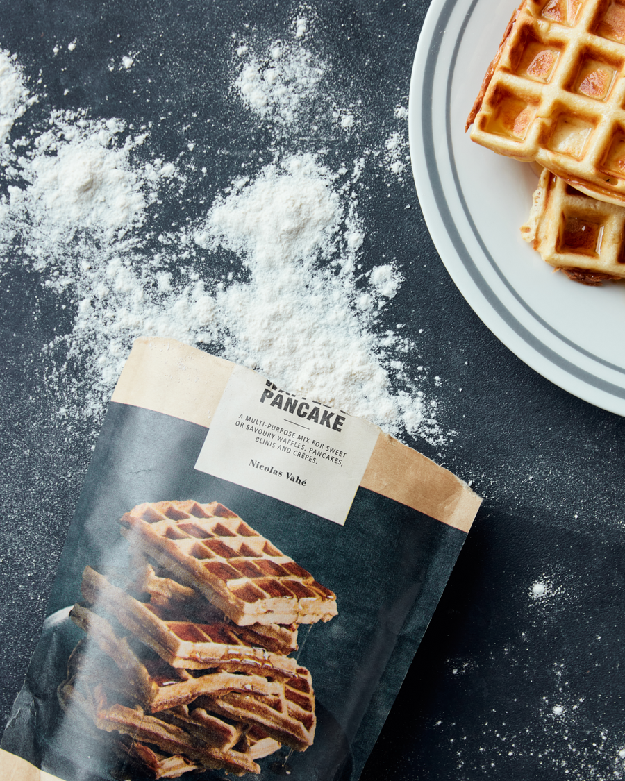 Nicolas Vahé Organic waffle & pancake mix | Nicolas Vahe | Køb online hos Moster D – Hurtig levering