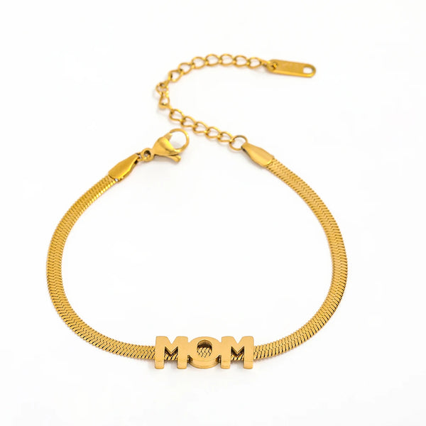MOM Snake Armbånd - 18K Guldbelagt