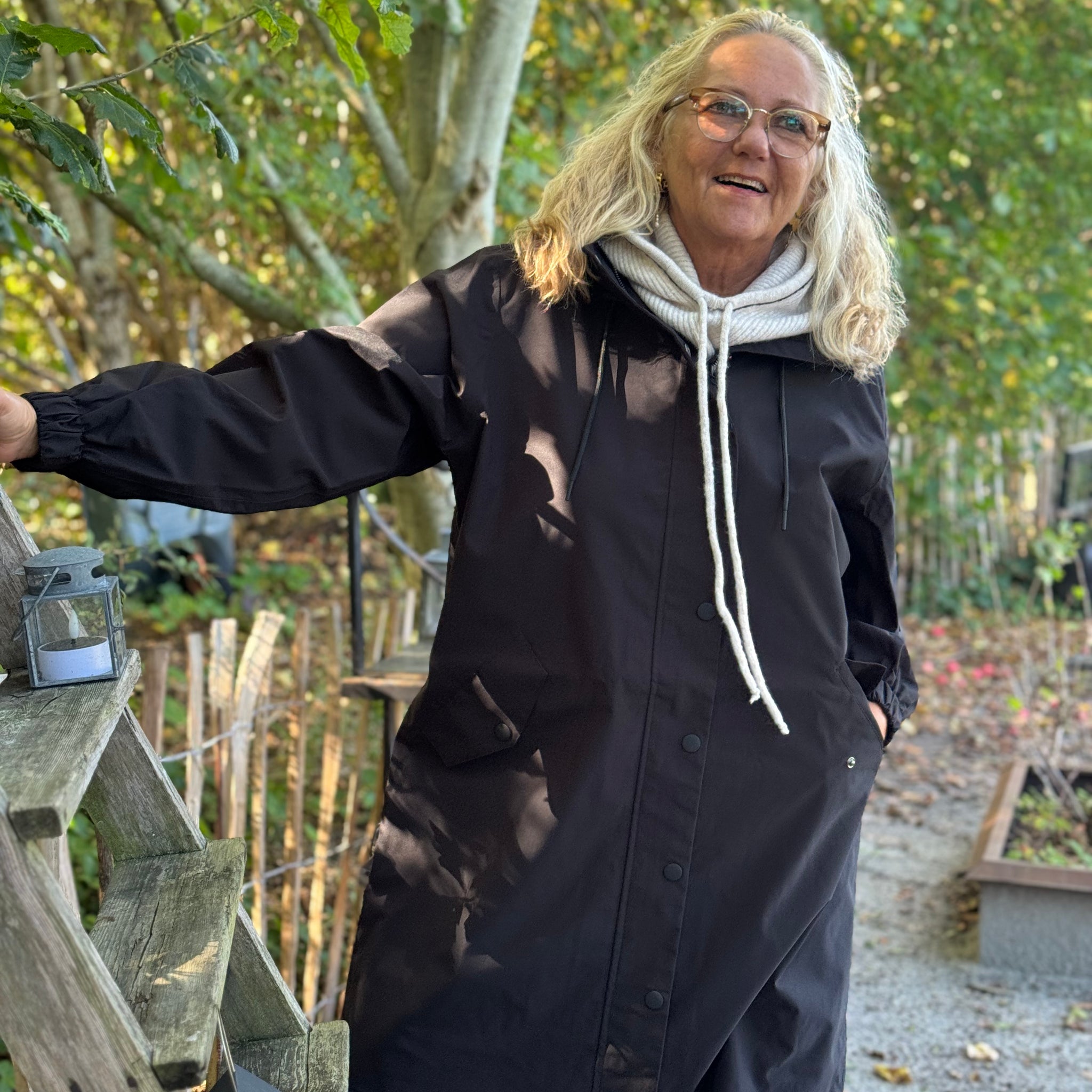 Kaffe Ennie Coat - Black Deep