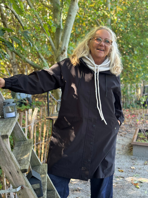 Kaffe Ennie Coat - Black Deep