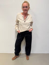 Cream Agate Blouse - Oatmeal