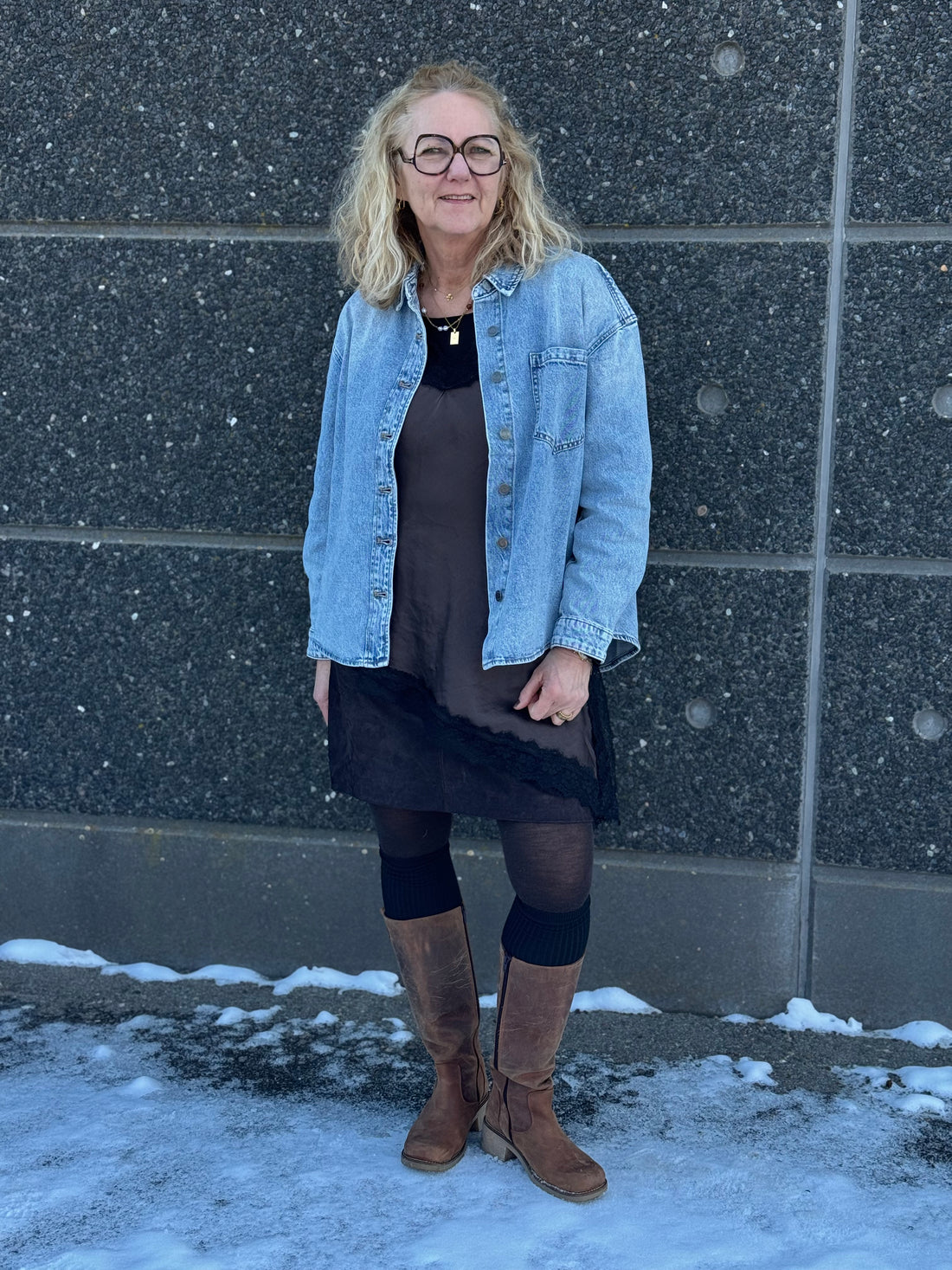 Nümph Kaysa Denim Shirt - Light Stonewash Denim