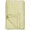Ib Laursen Caja Quilt - Støvgrøn m/Hvid Blomster