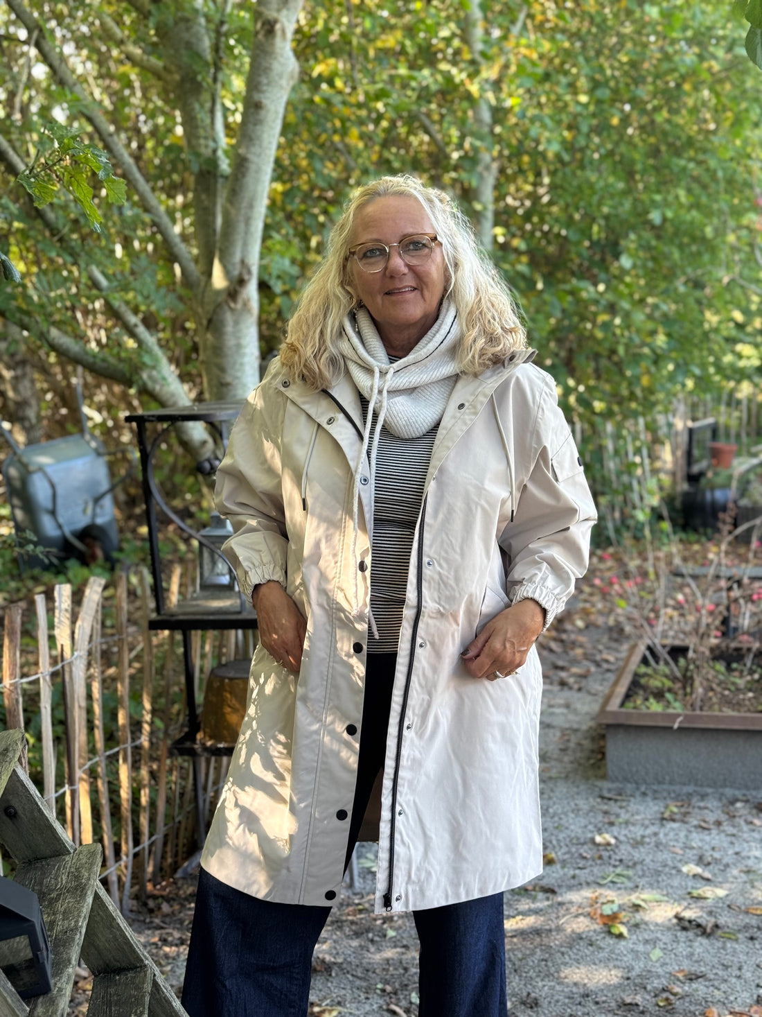 Kaffe Ennie Coat - Feather Gray