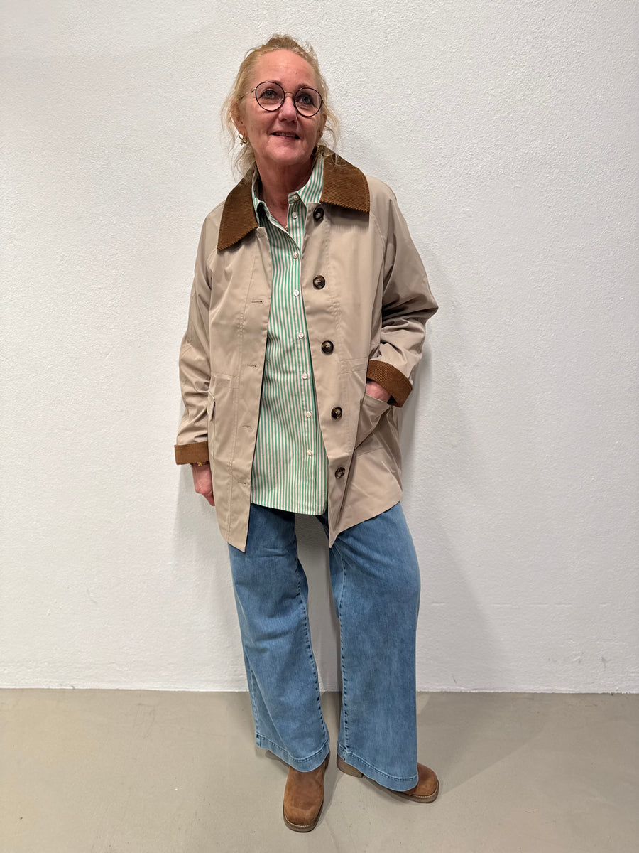 Cream Jaxy Jacket - Savannah Tan