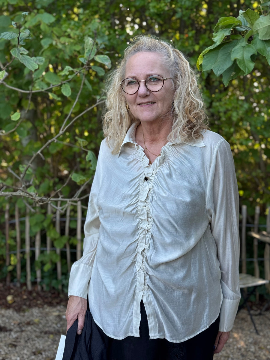Nü Denmark Ellen Shirt - Bone