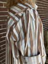 Costa Mani Towel Long Shirt - Combo Stripe