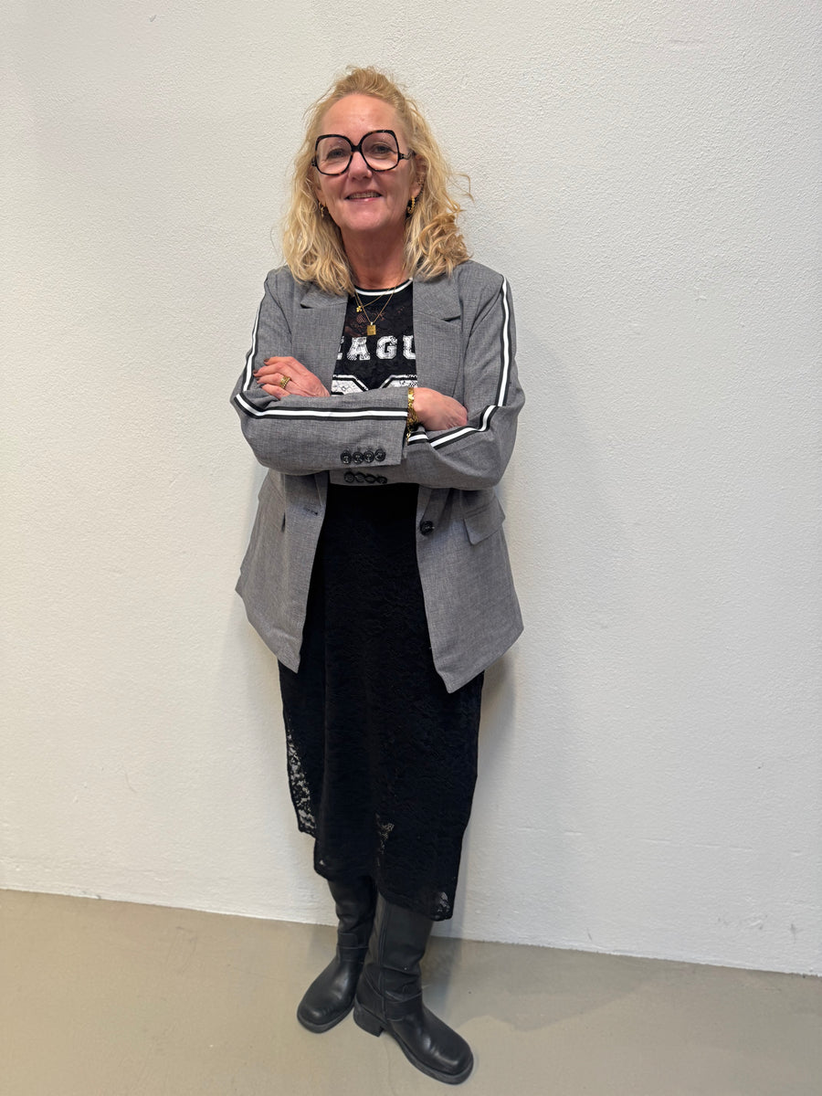 Kaffe Ramona Blazer - Grey Melange