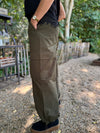 Culture Brenda Pants - Olive Night