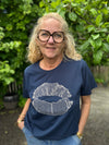 Culture Emba Gith T-shirt - Dress Blues