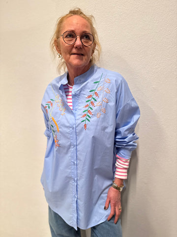 Marta du château Kamma Shirt - Celeste