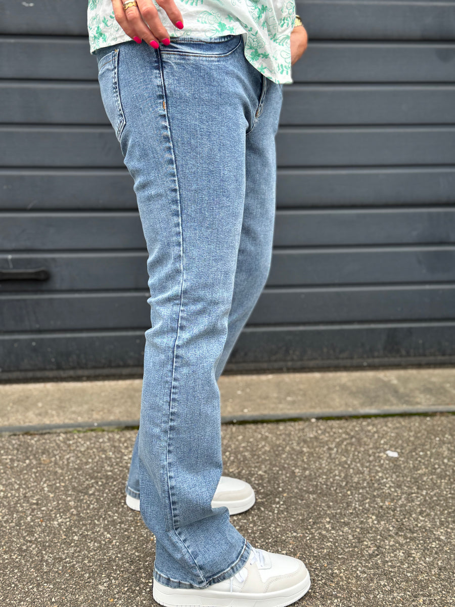 Isay Parma Long Basic Jeans - Denim Basic Wash