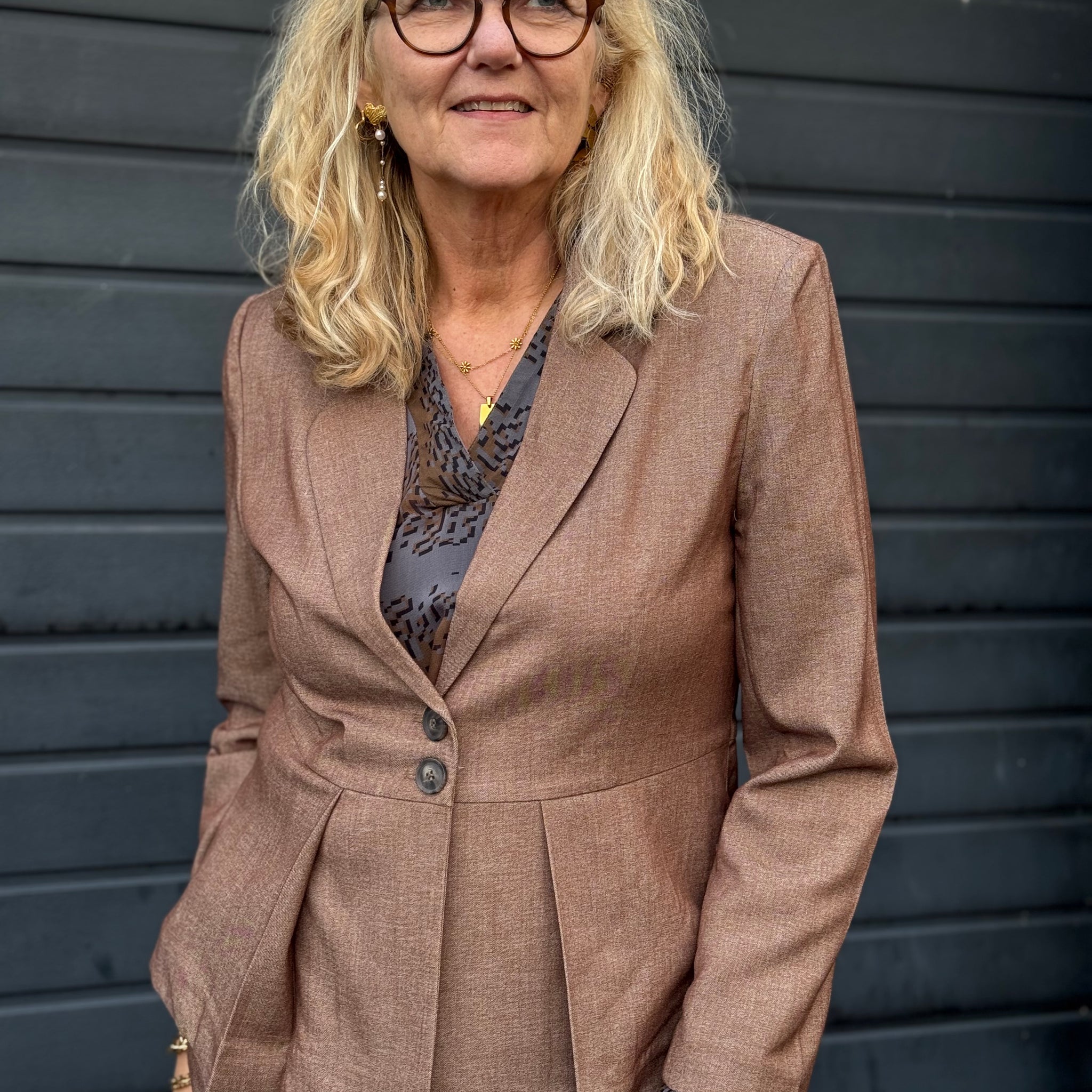 Costa Mani Natacha Blazer - Latte