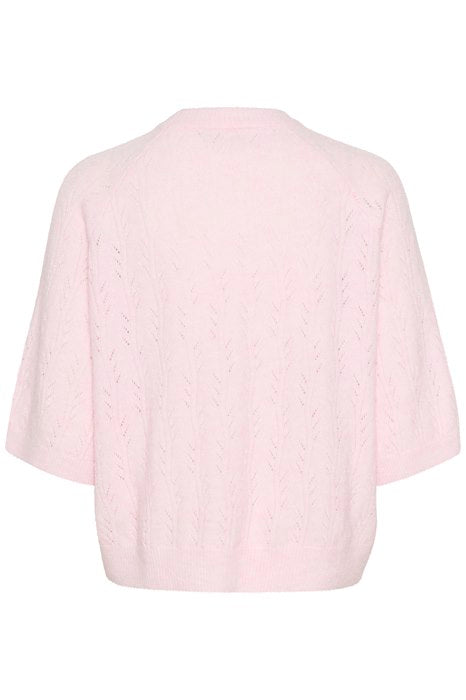 Kaffe Tella Pullover - Lilac Snow Melange