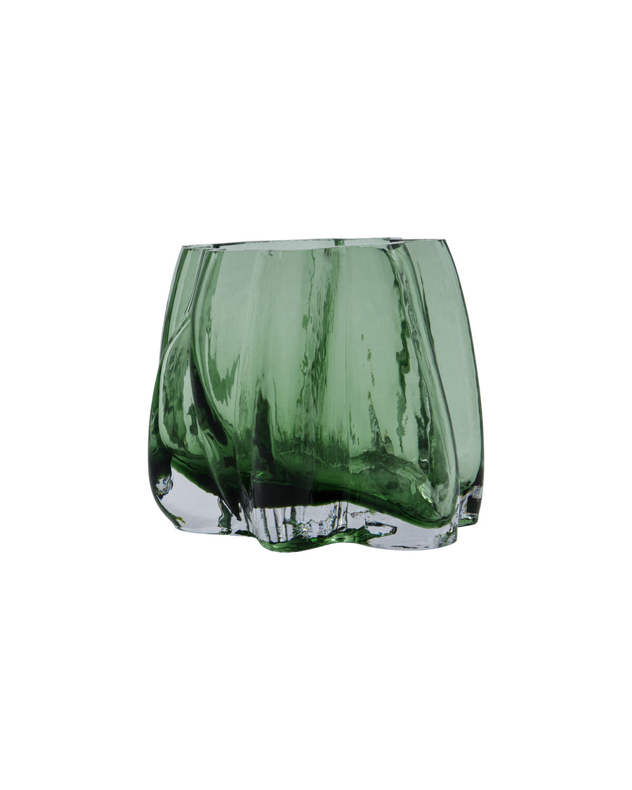 House Doctor Curva Tealight Holder - Green