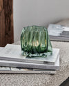 House Doctor Curva Tealight Holder - Green