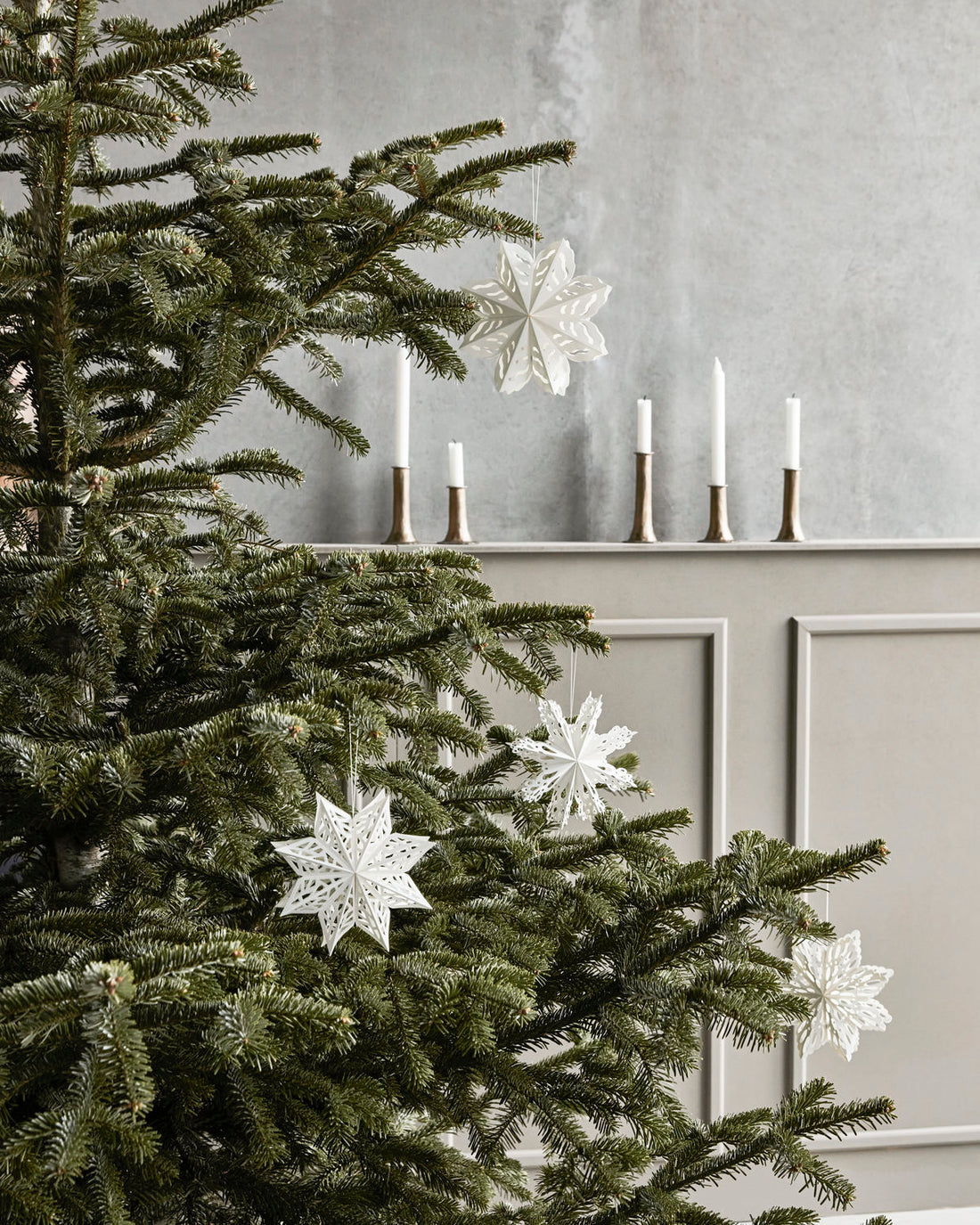 House Doctor Julepynt, Snowflake - Hvid