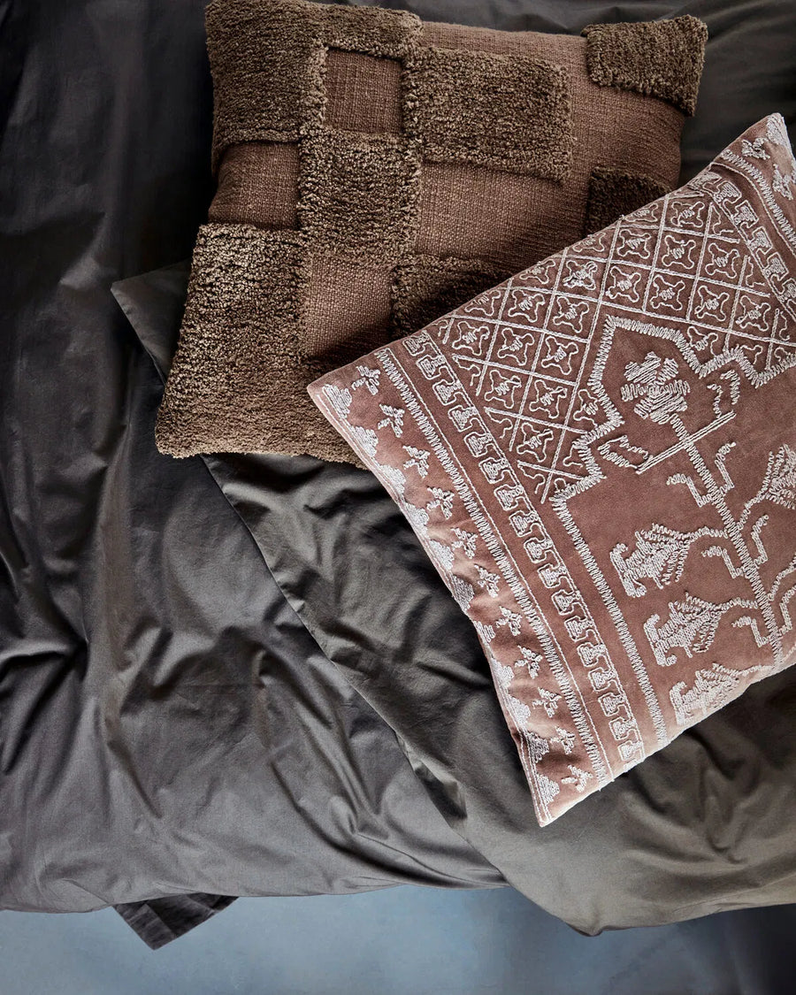 House Doctor Edda Cushion Cover 50 x 50 cm - Camel