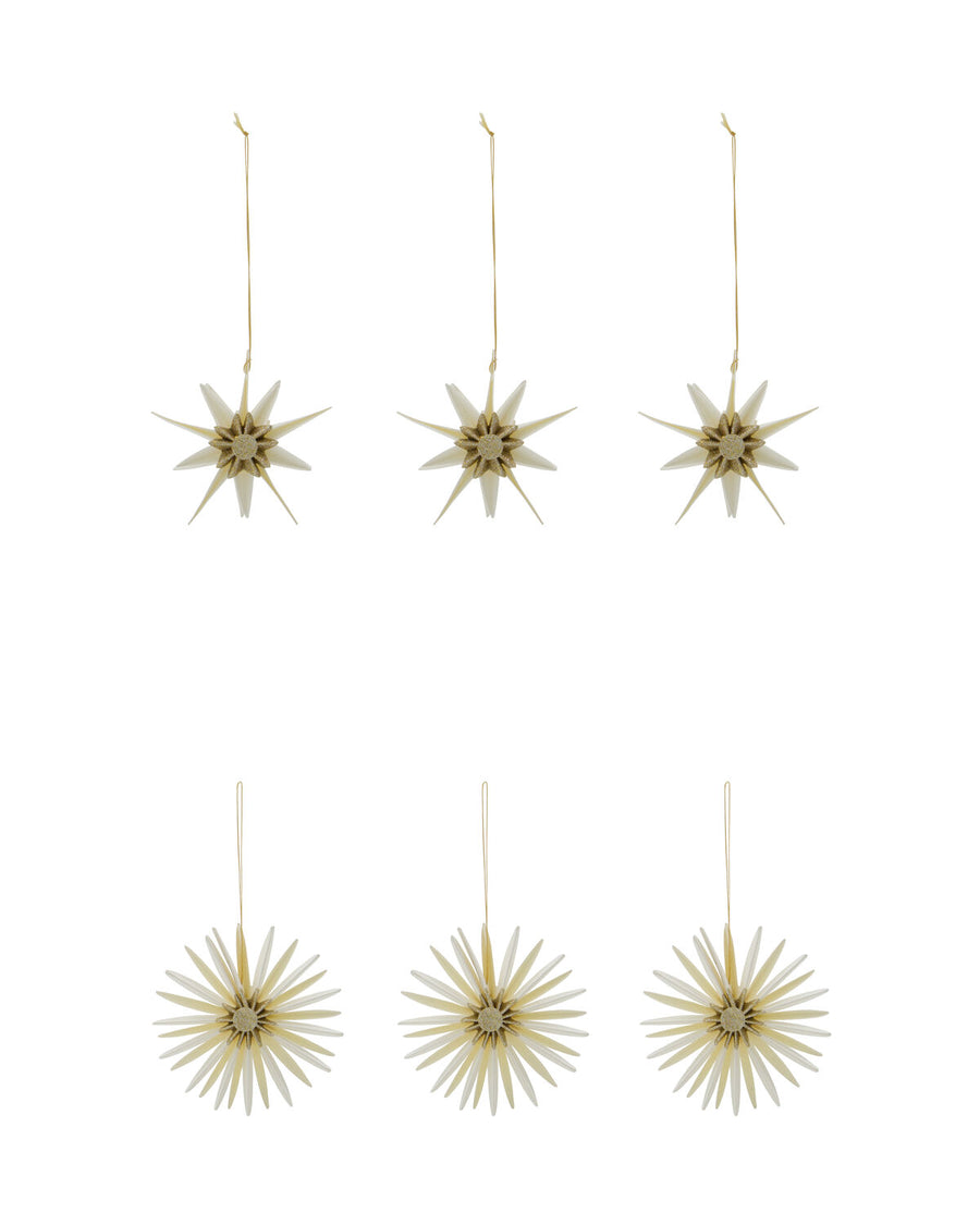 House Doctor Stari Christmas Ornament - Off-White/Champagne