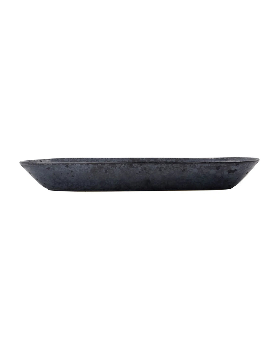 House Doctor Pion Lille Serveringsfad - Sort/Brun