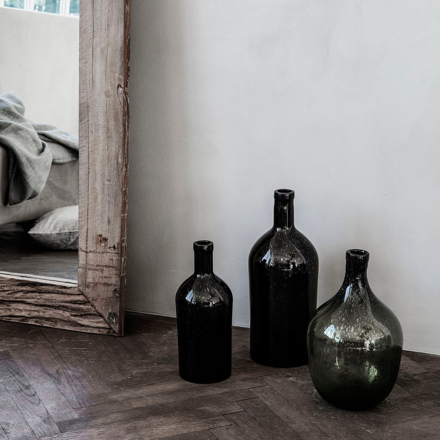 House Doctor - Vase, Bottle, Mørkebrun | House Doctor | Køb online hos Moster D – Hurtig levering
