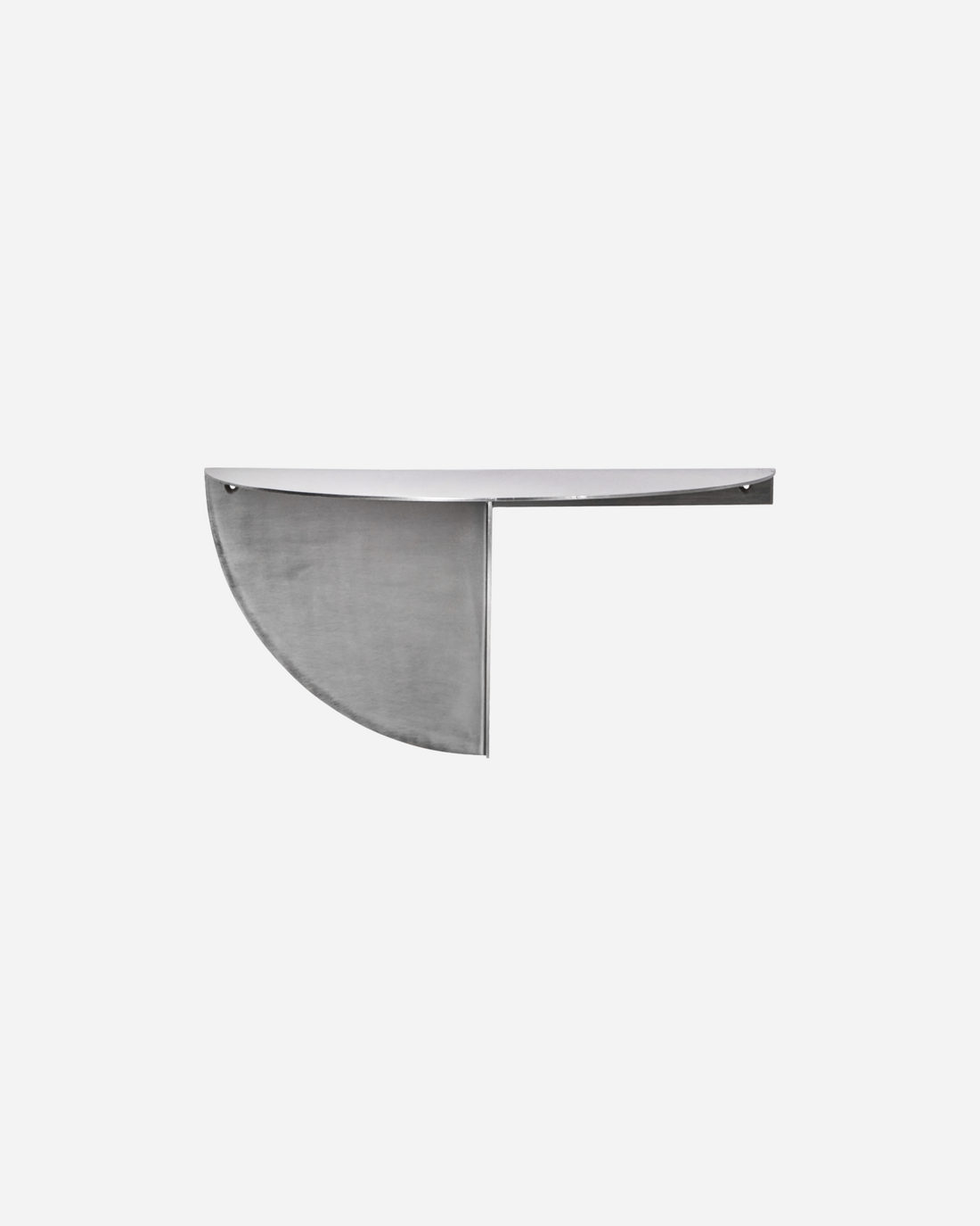 House Doctor Mega Side Table - Brushed Silver Finisch