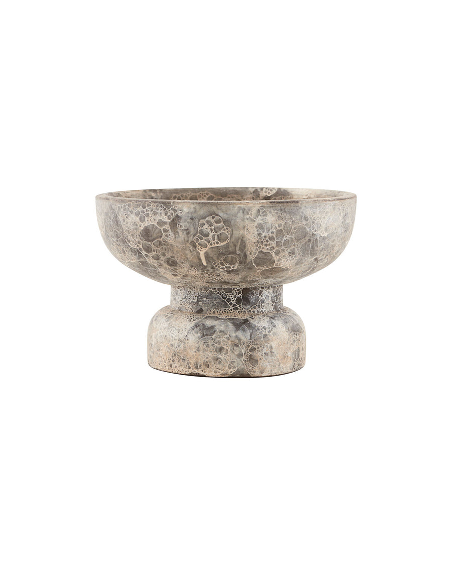 House Doctor Ancient Tealight Holder - Grey:Brown