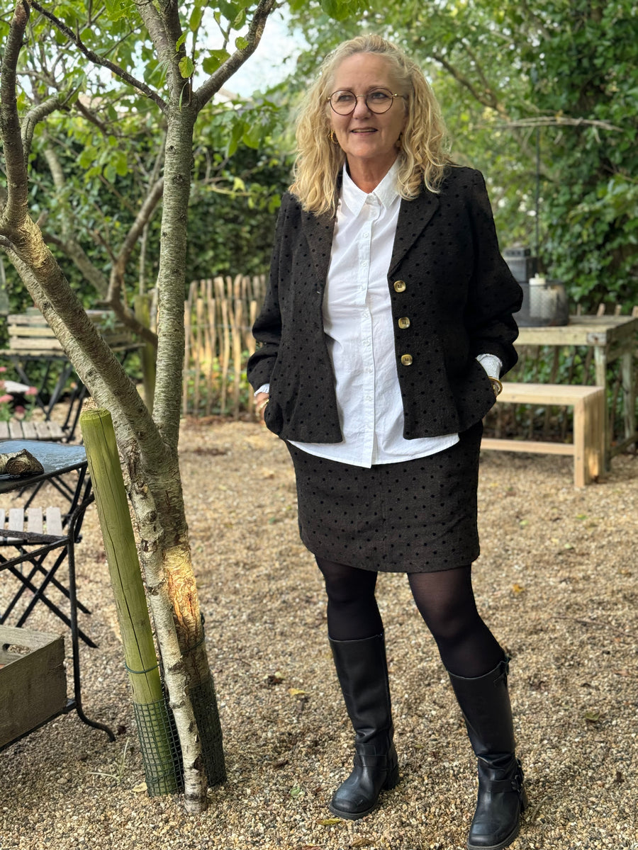 Nümph Amia Blazer - Black Coffee