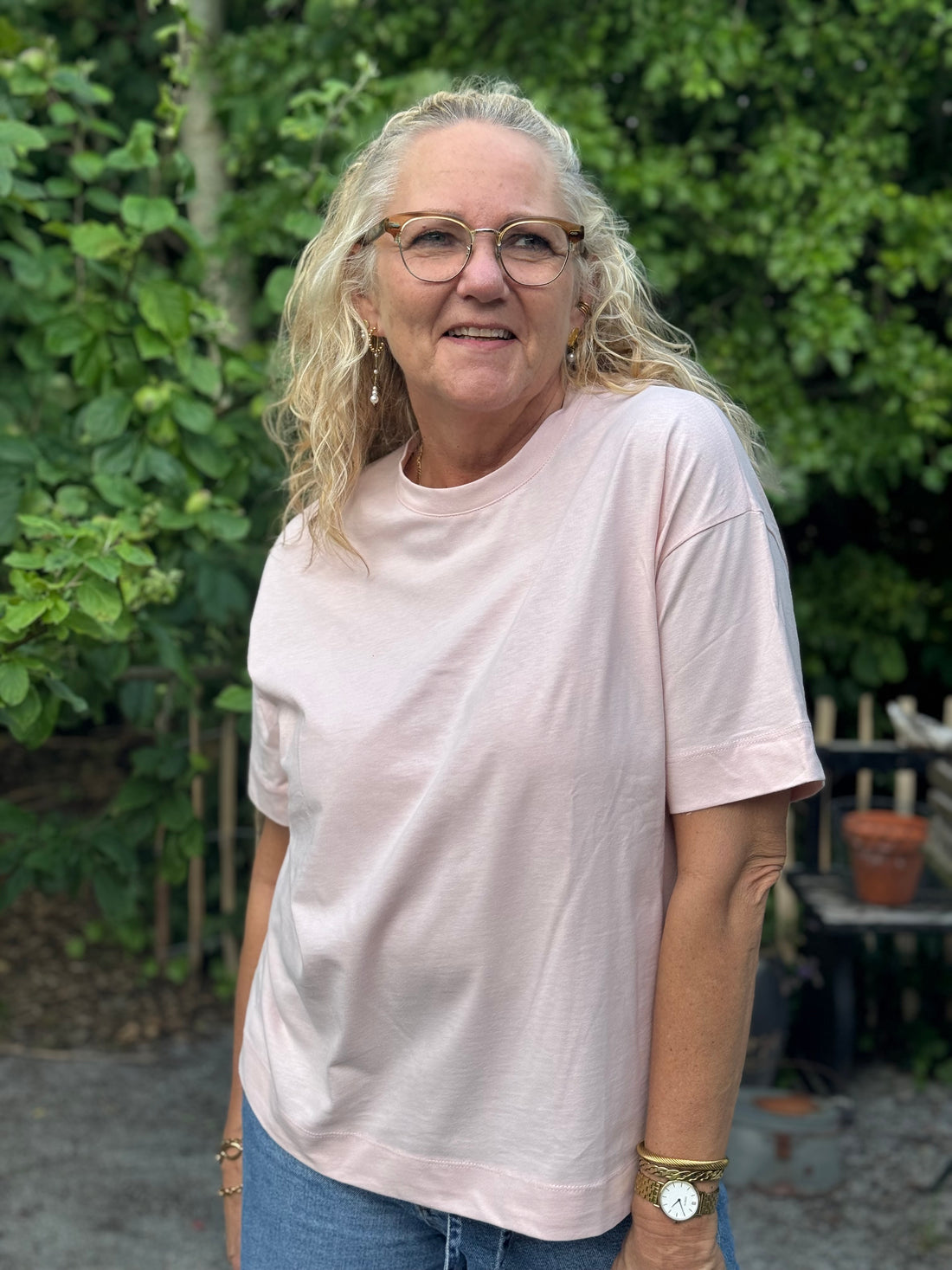 Kaffe Tomina T-shirt - Lotus