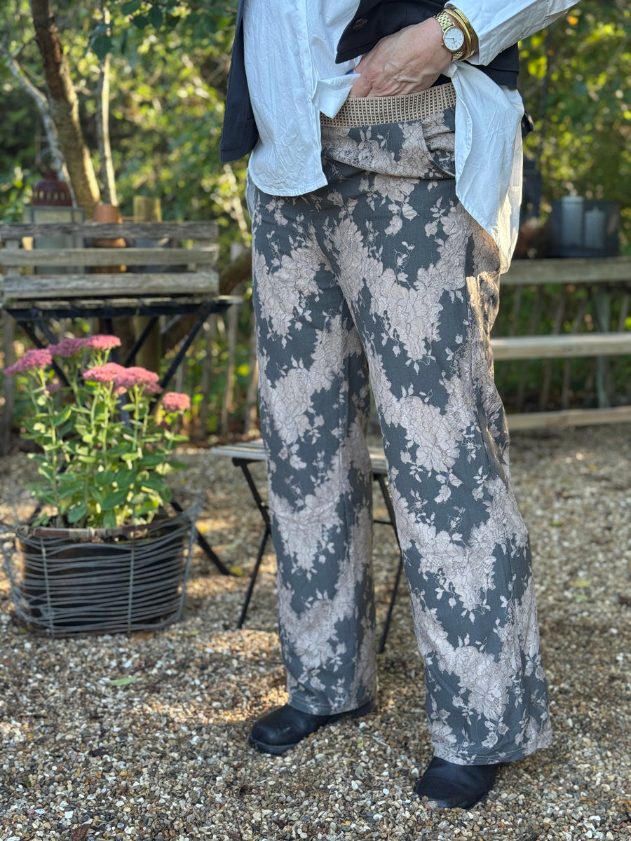 Costa Mani Laci Pants - Grey/Sand