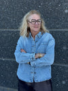 Nümph Kaysa Denim Shirt - Light Stonewash Denim