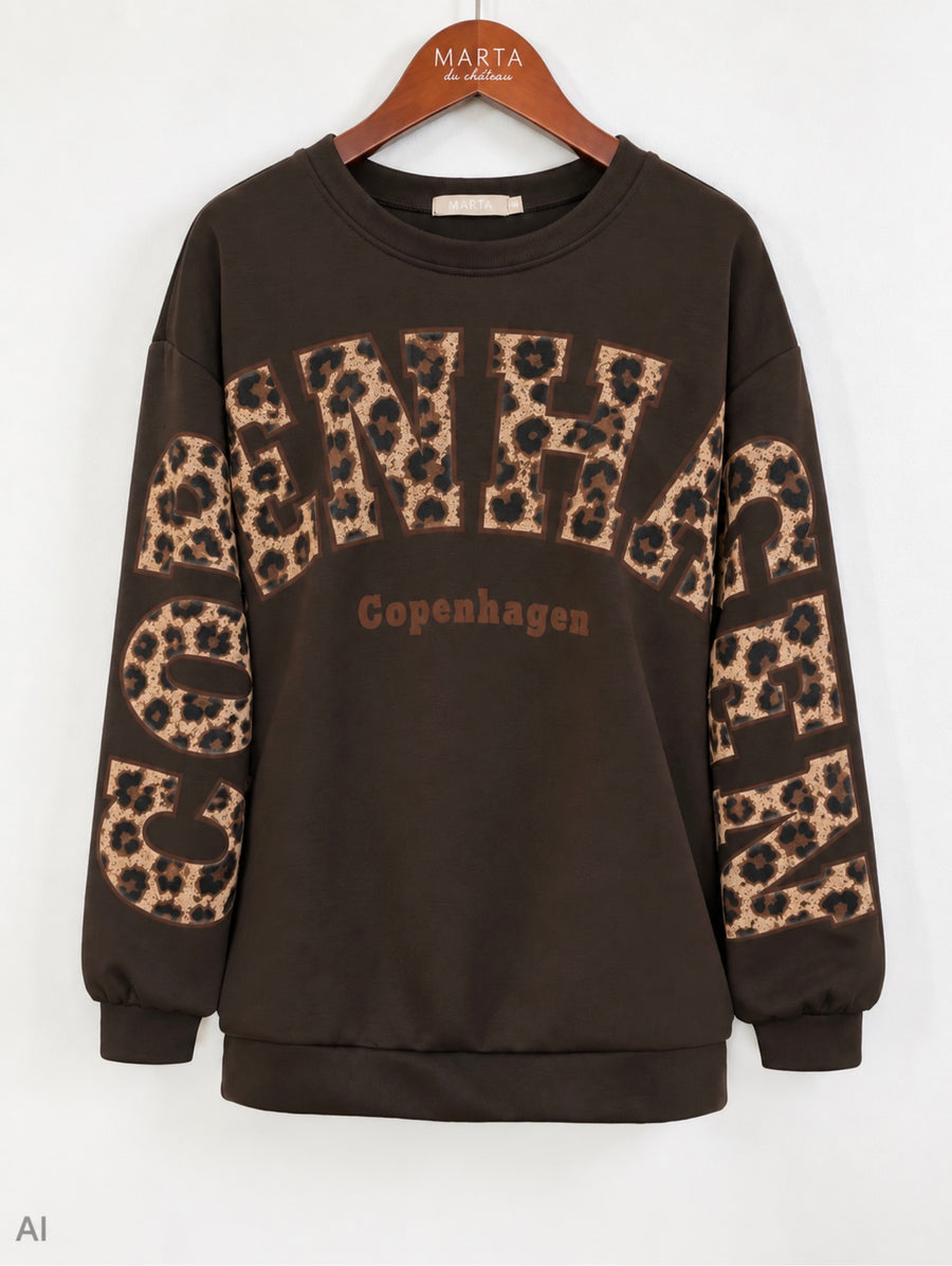 Marta du château Sevilla Sweatshirt - Moro/Leo
