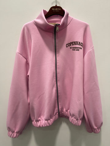 Marta du château Nete Cardigan - Pink/Brown