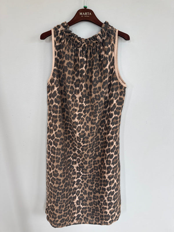 Marta Du Chateau Luppa Dress - Camello Leo
