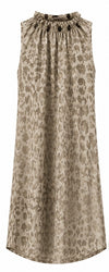 Marta du château Luppa Dress - Fango Leo