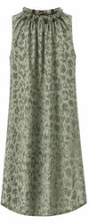 Marta du château Luppa Dress - Military Leo