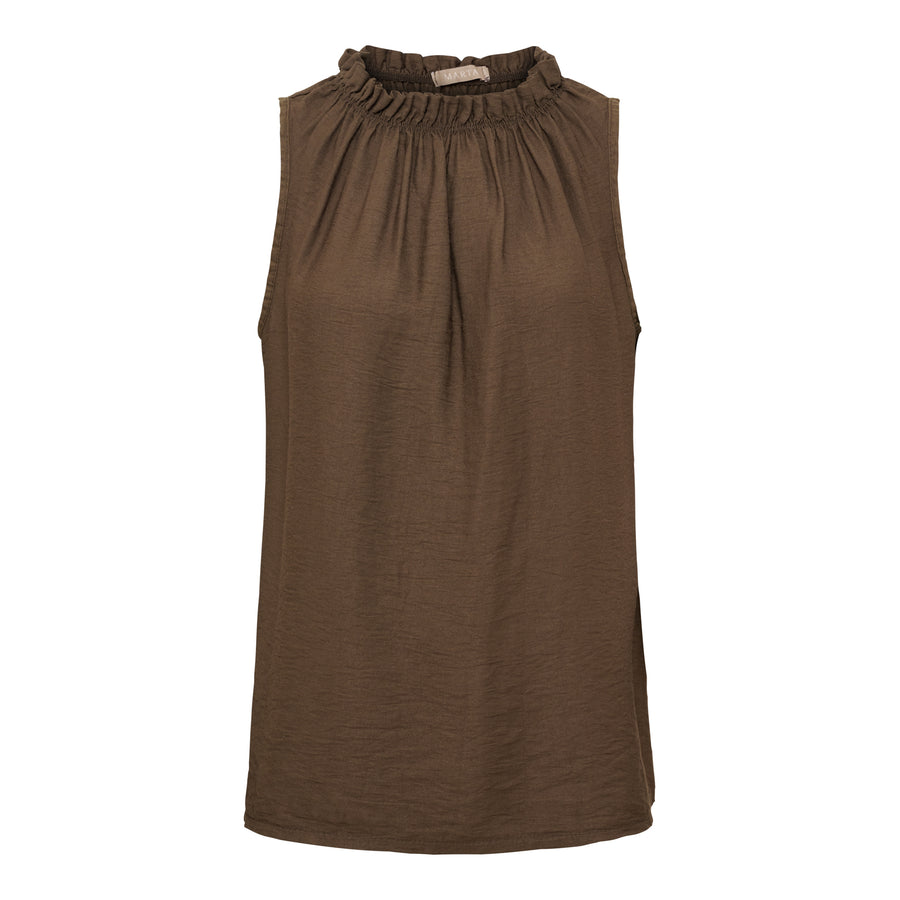 Marta du château Lucina Top - Brown Uni